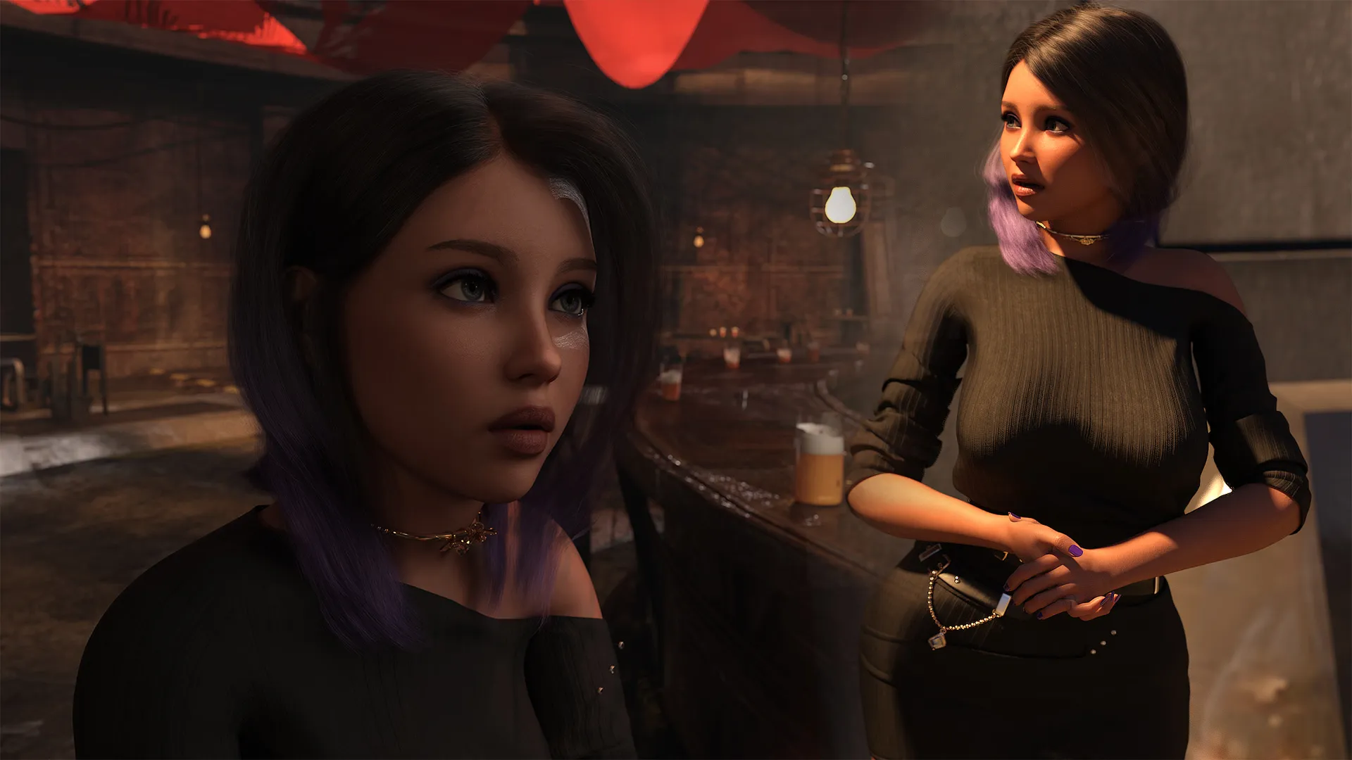 With Eyes Closed gameplay screenshot 3 (Ren'Py adult game) by Ker – free download