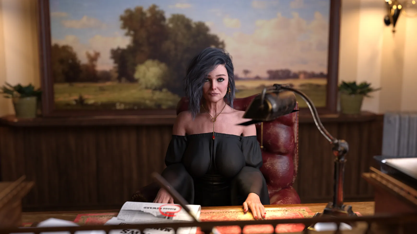 With Eyes Closed gameplay screenshot 1 (Ren'Py adult game) by Ker – free download