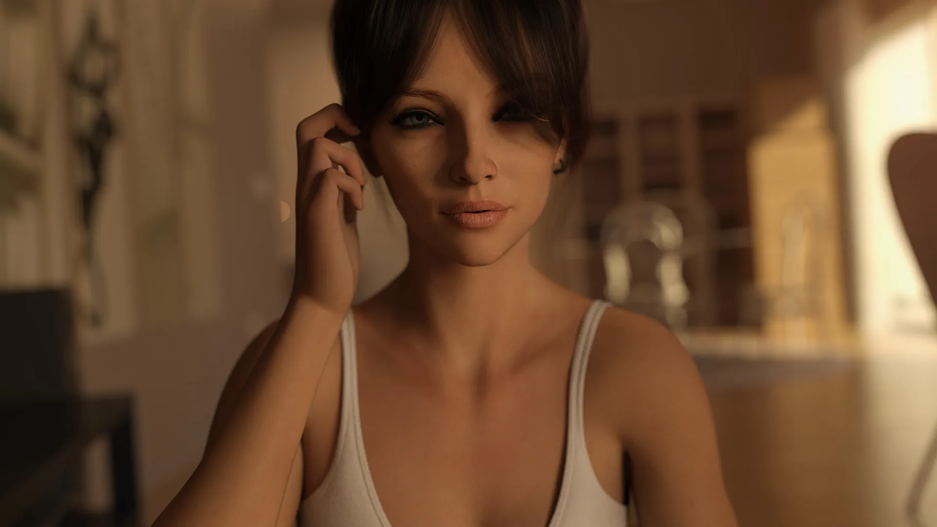 Move the Chains gameplay screenshot 10 (Ren'Py adult game) by MissFortune – free download