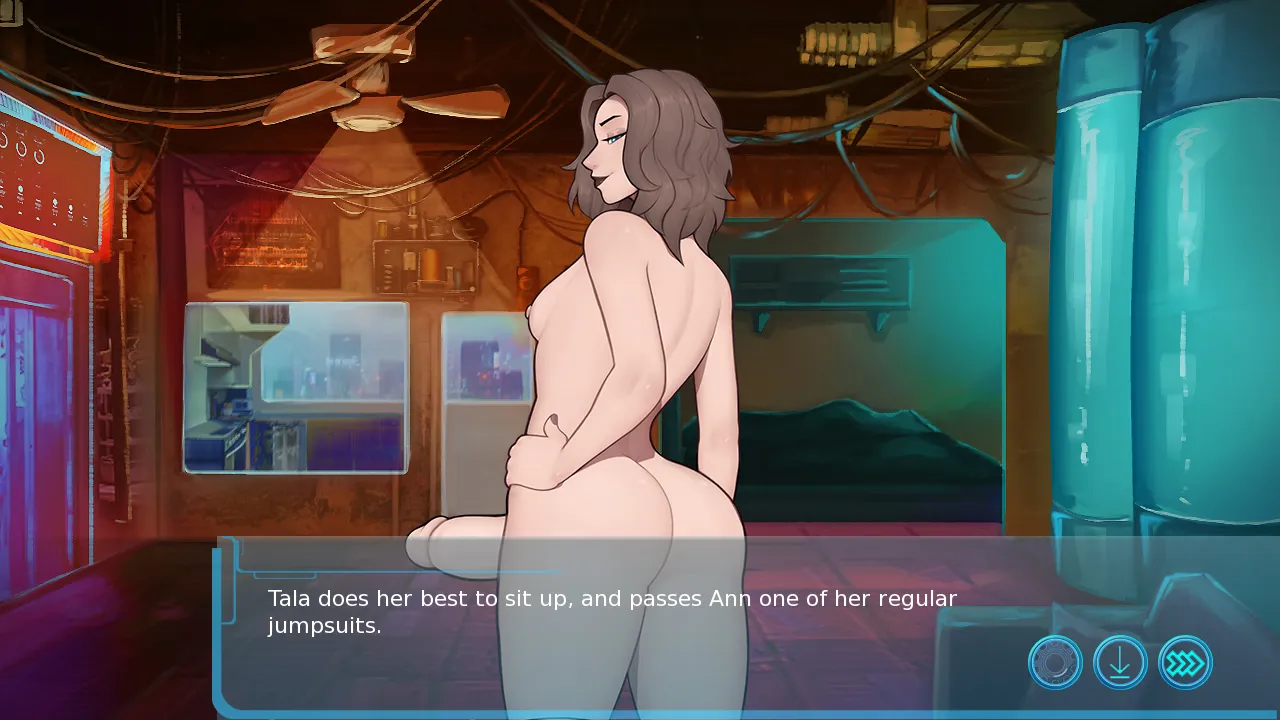 Sleeve Shock gameplay screenshot 10 (Ren'Py adult game) by Two Hot Milfs Studio – free download
