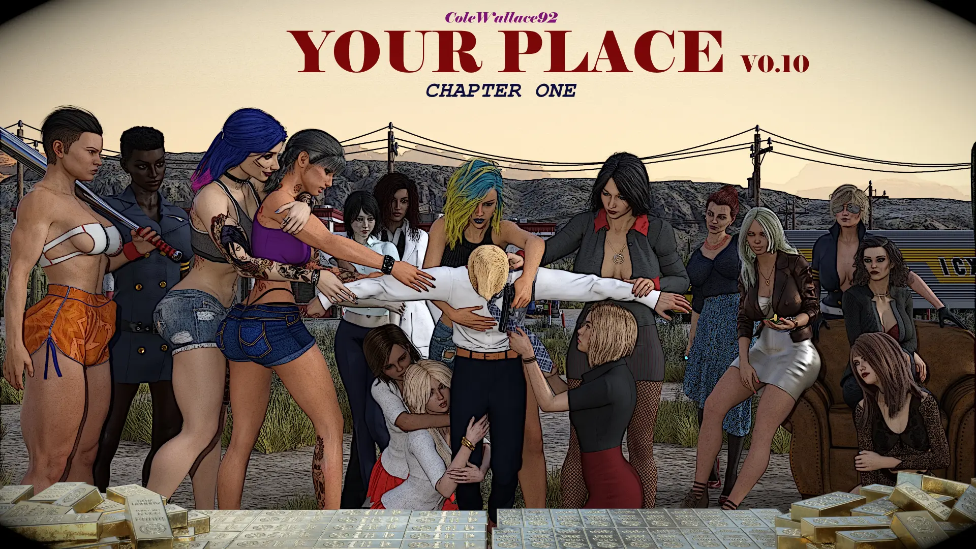 Your Place – Chapter 2 cover 0.20 – Ren'Py adult game by ColeWallace92 free download