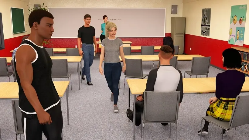No Such Luck gameplay screenshot 1 (Ren'Py adult game) by CSkin Games – free download
