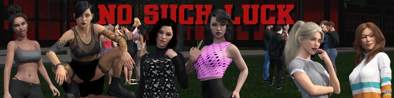 No Such Luck cover 0.6 – Ren'Py adult game by CSkin Games free download