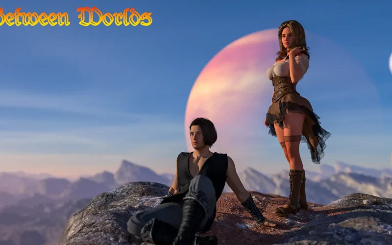 Between Worlds cover 0.2.0 – Ren'Py adult game by Roleplayer free download