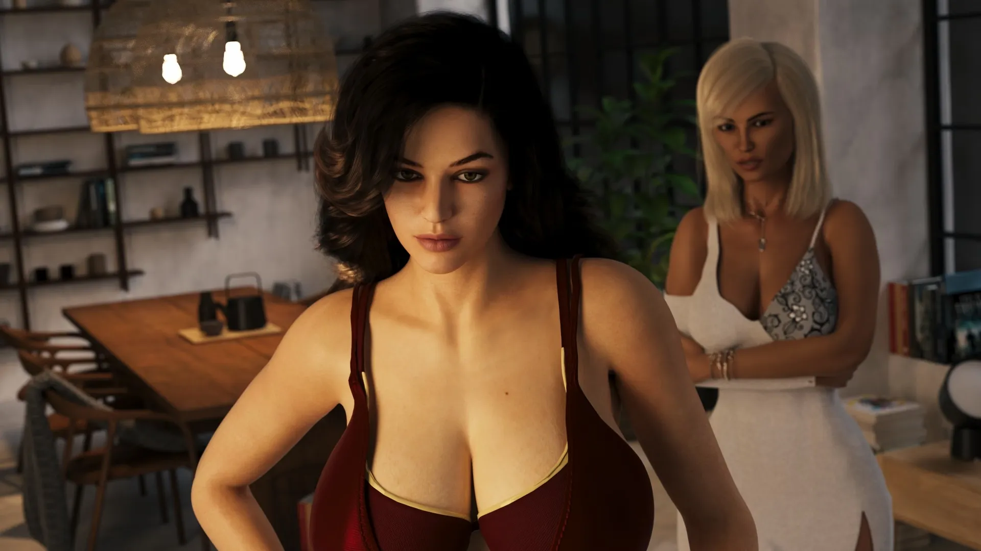 Cybernetic Seduction gameplay screenshot 15 (Ren'Py adult game) by 1Thousand – free download