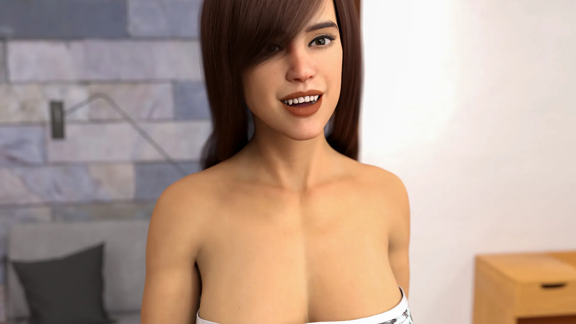 Office Perks gameplay screenshot 8 (Ren'Py adult game) by Amomynous Games – free download