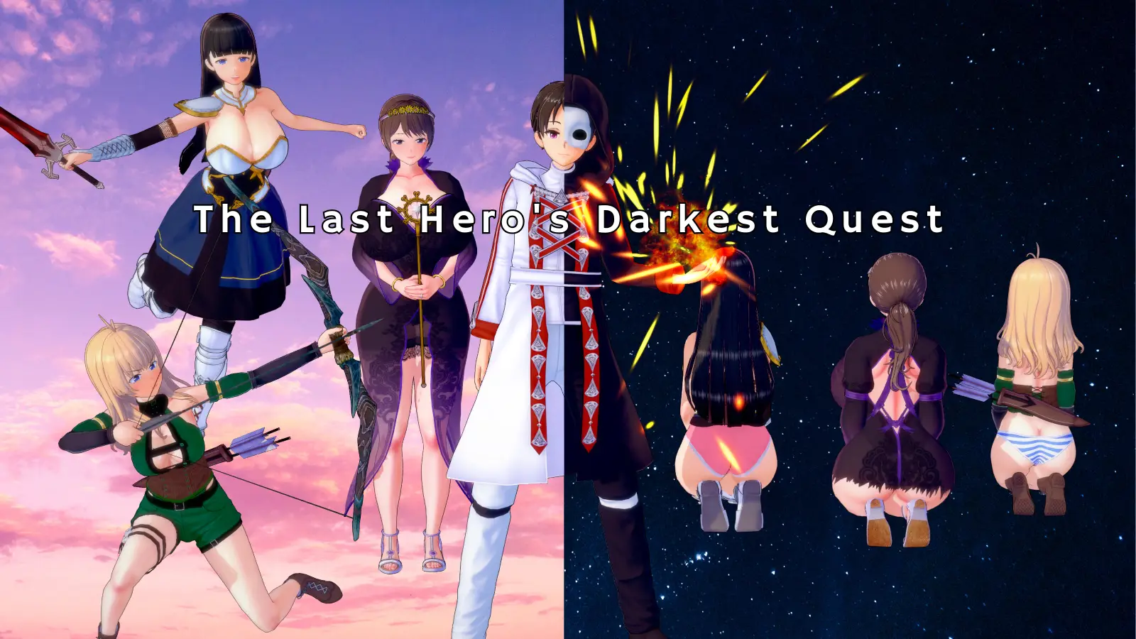 The Last Hero’s Darkest Quest gameplay screenshot 2 (RPGM adult game) by ISecretDream – free download