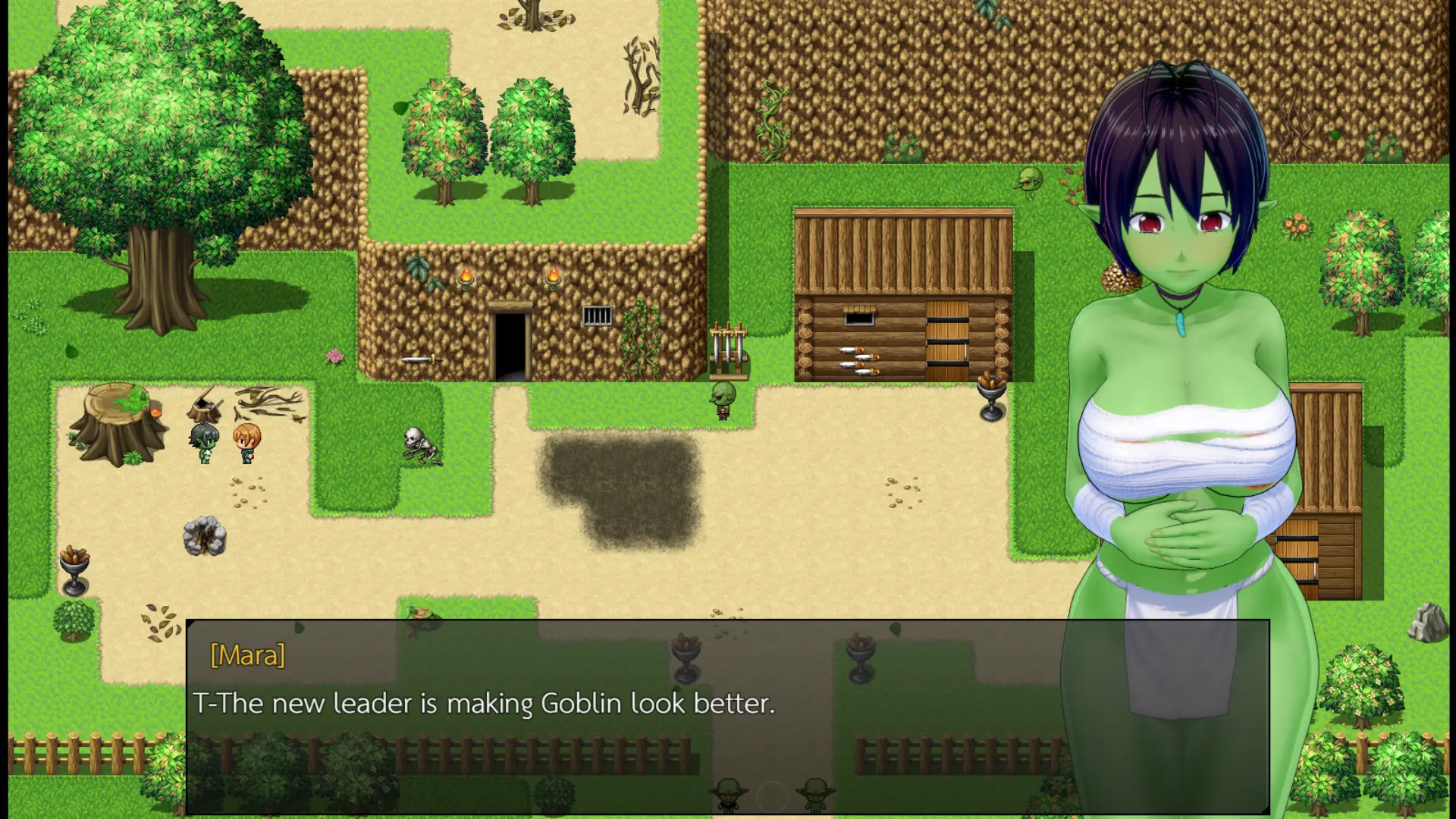 The Last Hero’s Darkest Quest gameplay screenshot 4 (RPGM adult game) by ISecretDream – free download