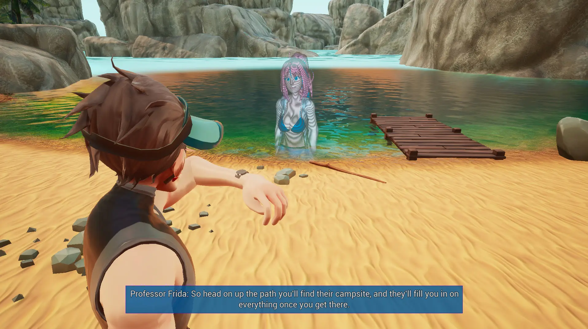 Sapphire Safari gameplay screenshot 4 (Unreal Engine adult game) by Kinky Fridays – free download