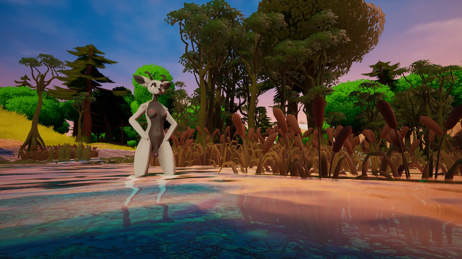 Sapphire Safari gameplay screenshot 11 (Unreal Engine adult game) by Kinky Fridays – free download