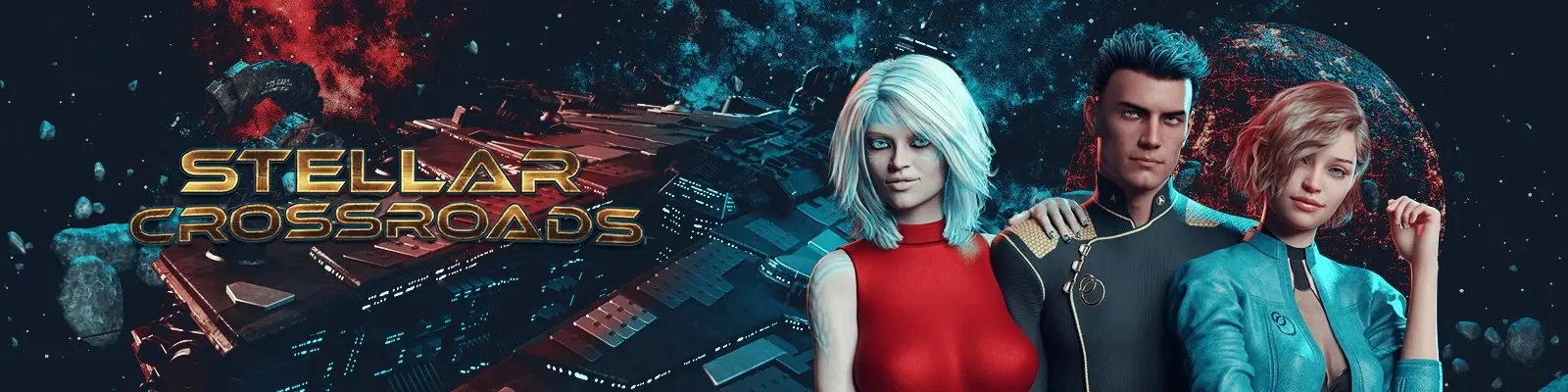Stellar Crossroads cover 1.00 – Ren'Py adult game by Xavster Gaming free download