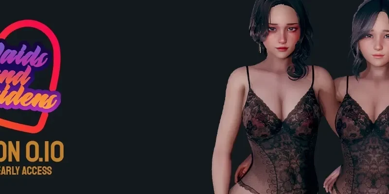 Maids and Maidens cover 0.13.0 – Ren'Py adult game by Raybae Games free download