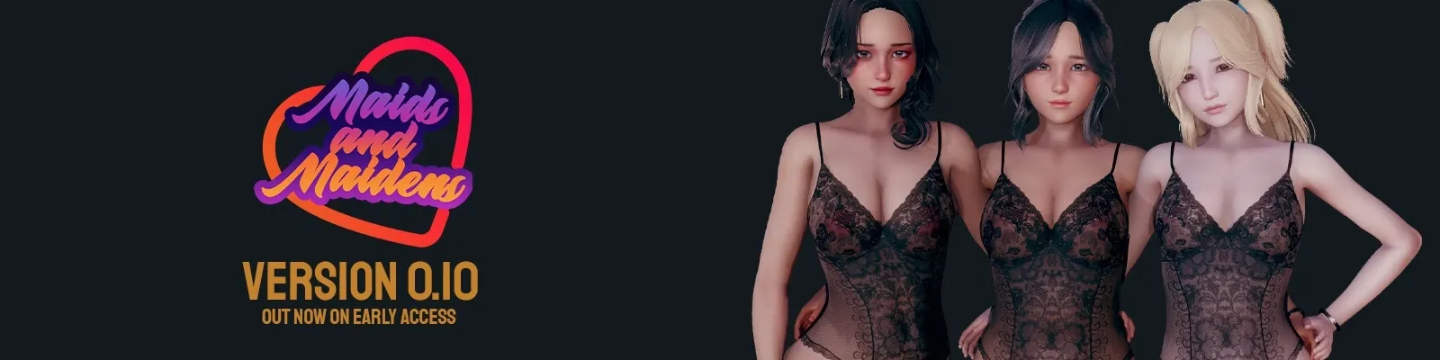 Maids and Maidens cover 0.13.0 – Ren'Py adult game by Raybae Games free download