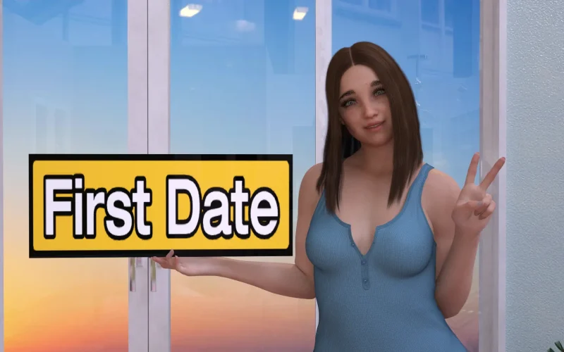 First Date cover Part 2 – Ren'Py adult game by GrimCiri free download