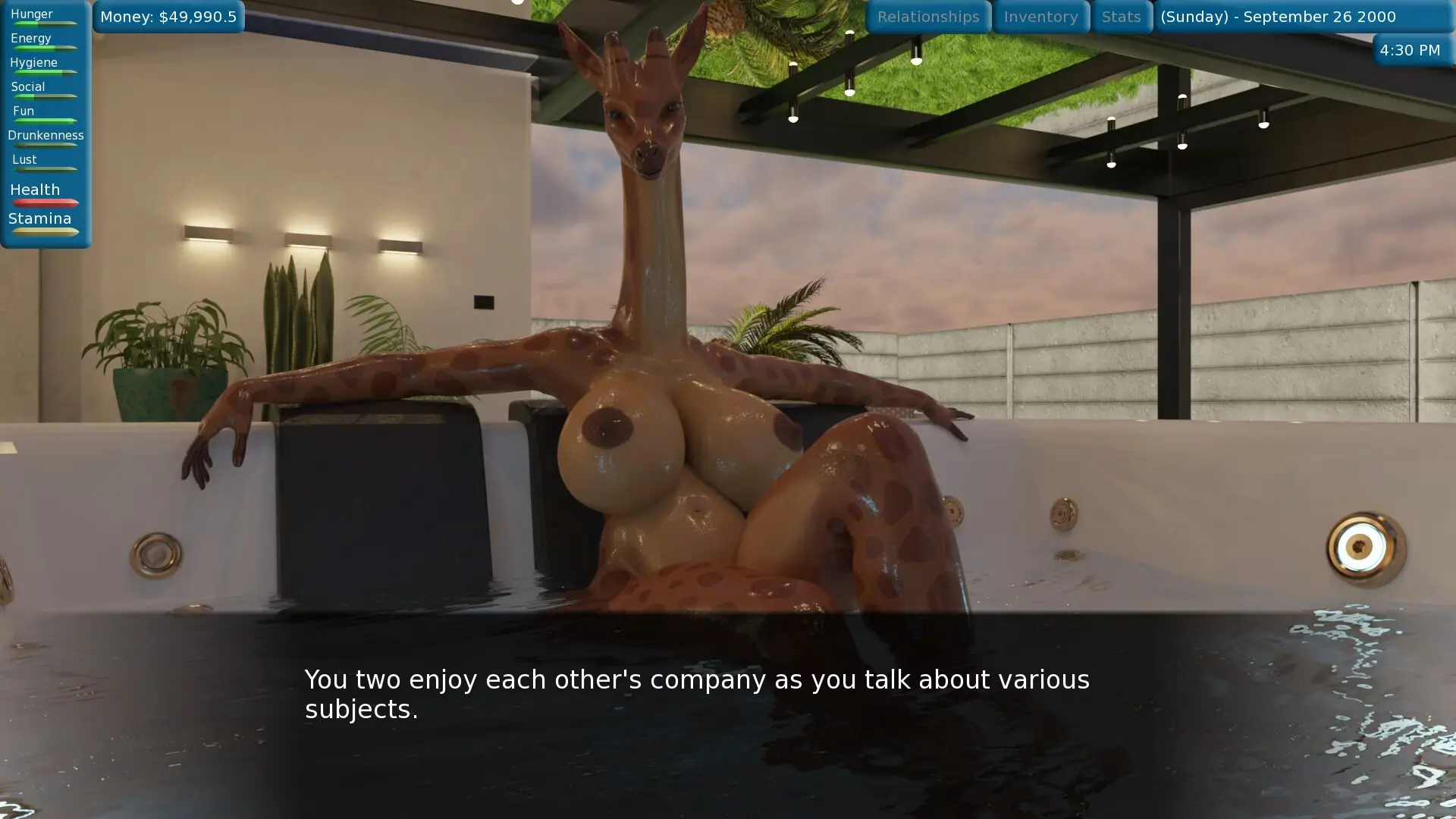 It’s a Gluttonous Life gameplay screenshot 3 (Ren'Py adult game) by Loneclaw – free download