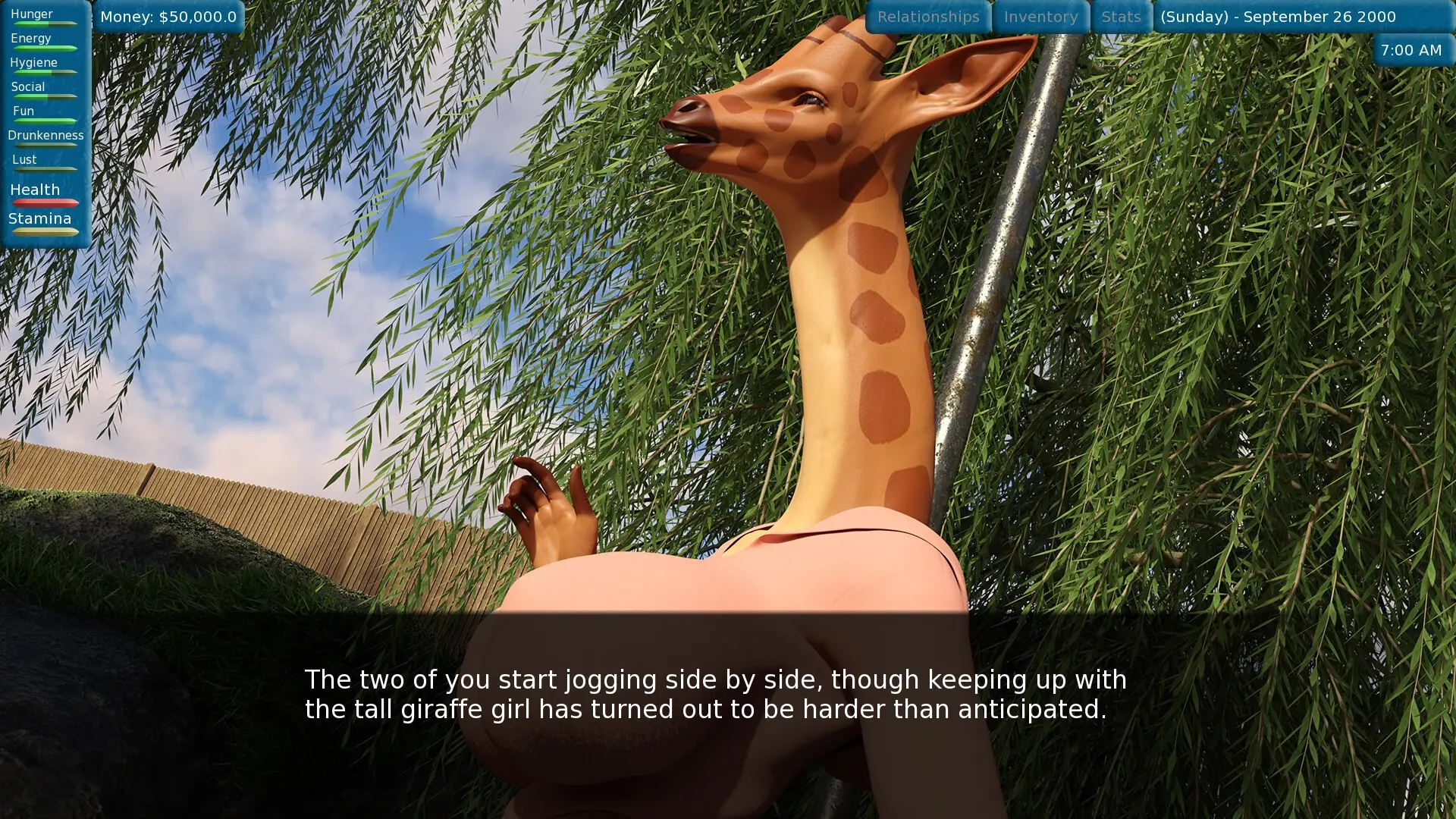 It’s a Gluttonous Life gameplay screenshot 8 (Ren'Py adult game) by Loneclaw – free download