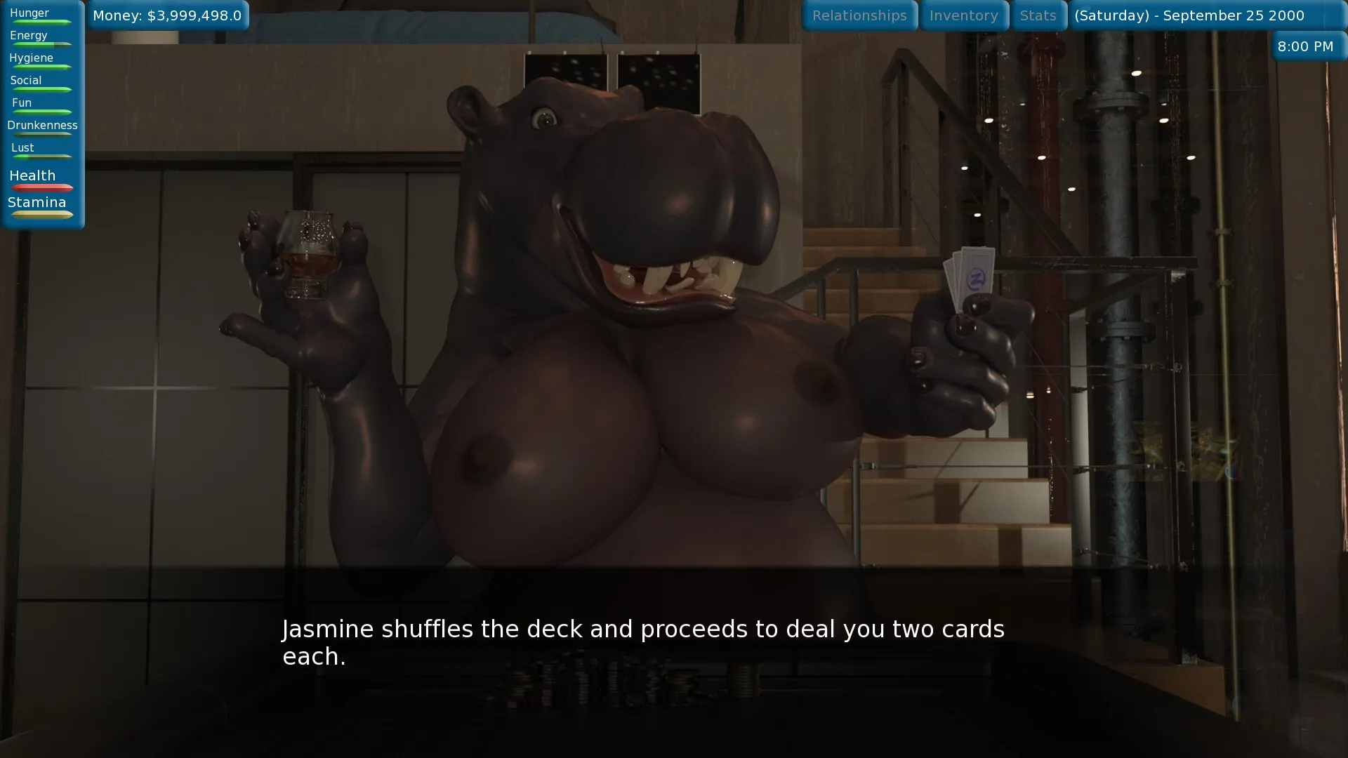 It’s a Gluttonous Life gameplay screenshot 9 (Ren'Py adult game) by Loneclaw – free download