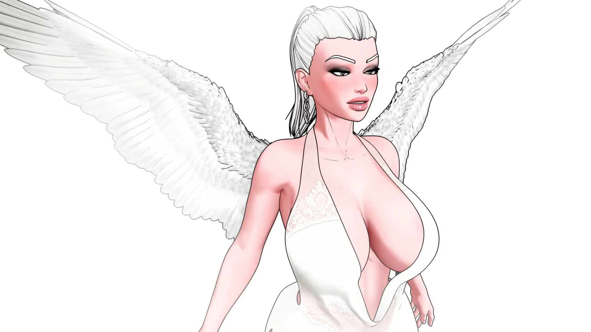 Divine Heel gameplay screenshot 4 (Ren'Py adult game) by ERONIVERSE – free download