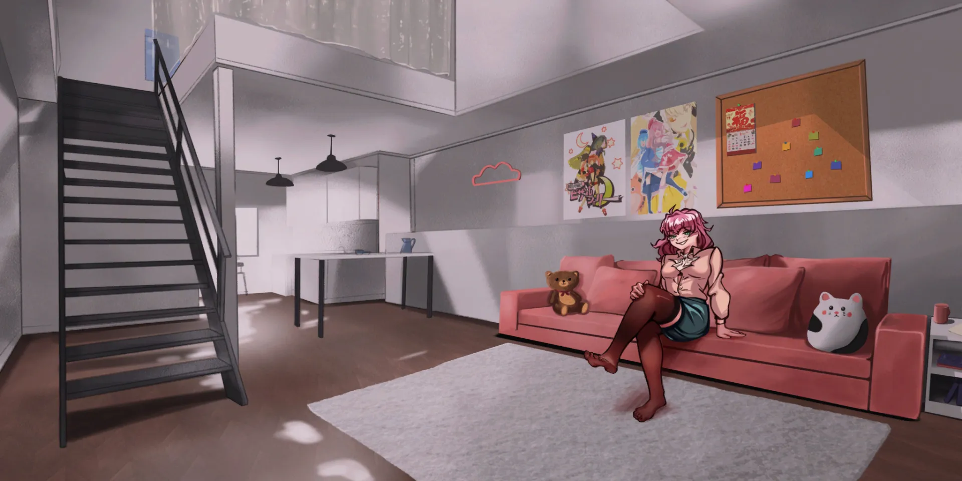 Serenity in Surrender gameplay screenshot 2 (Unity adult game) by Depression Deity – free download