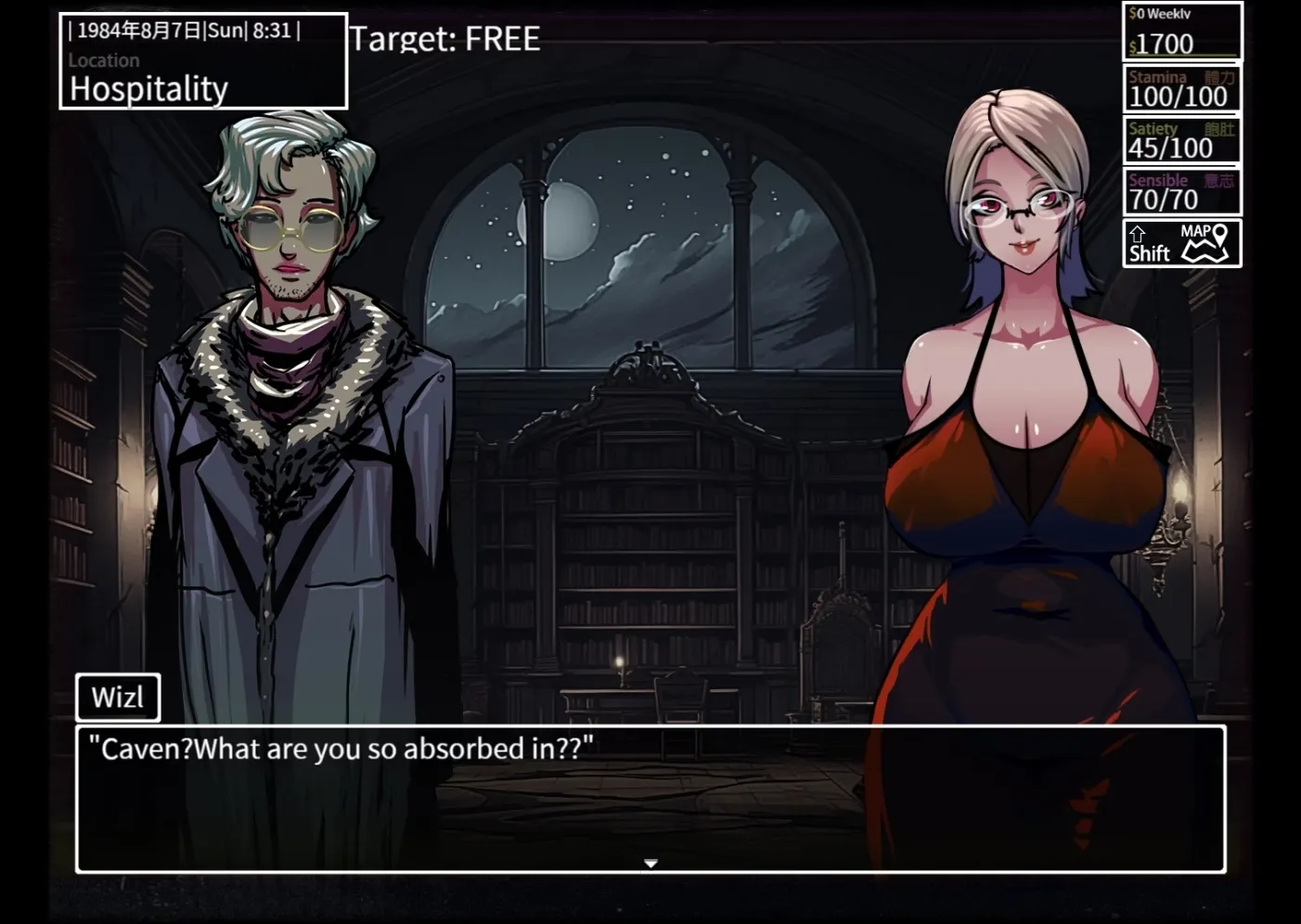 BlackBook80 gameplay screenshot 6 (RPGM adult game) by Medio Ting – free download
