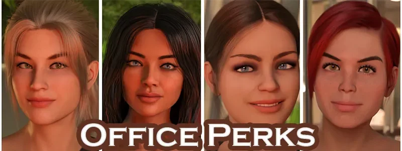Office Perks cover 0.2.4 – Ren'Py adult game by Amomynous Games free download