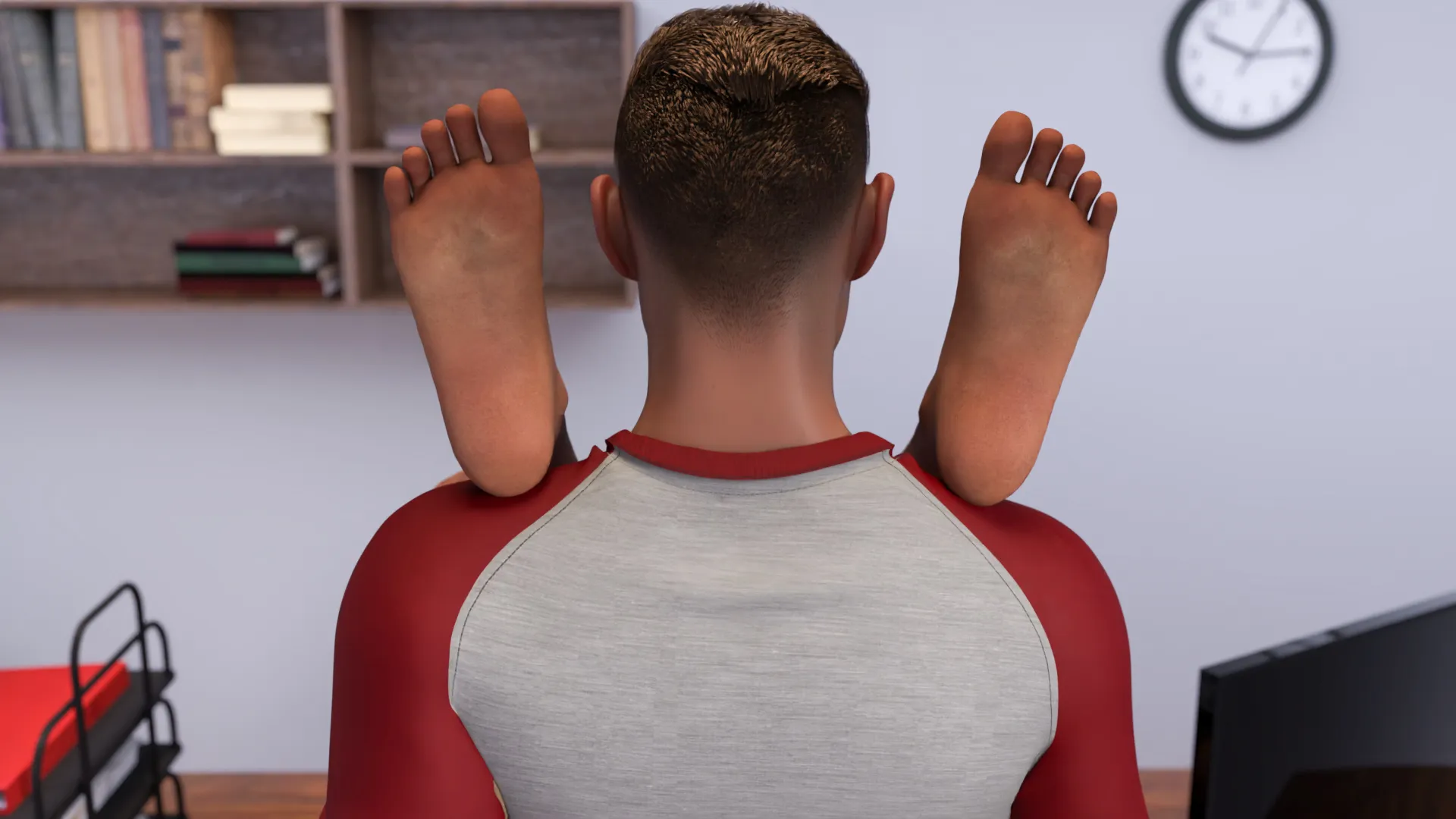 Office Perks gameplay screenshot 18 (Ren'Py adult game) by Amomynous Games – free download