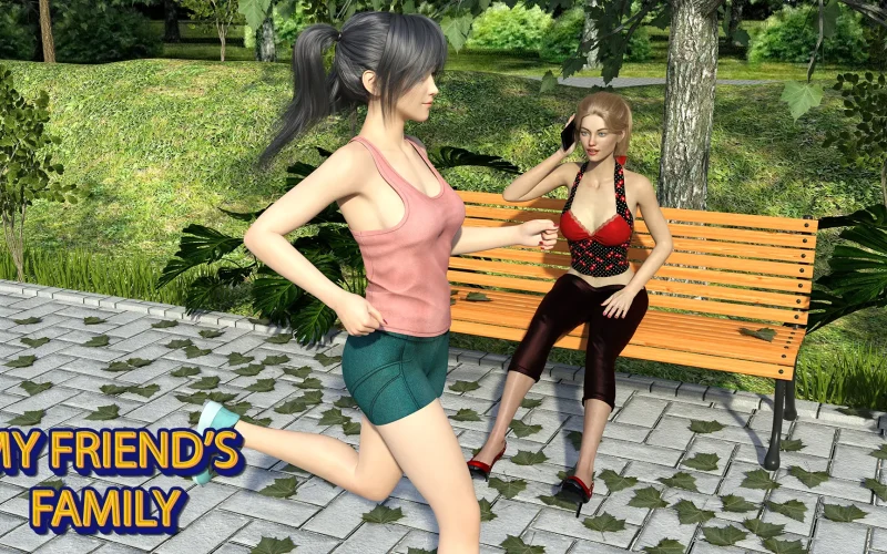 My Friend’s Family cover 0.22.0 – Ren'Py adult game by Captain Kitty free download