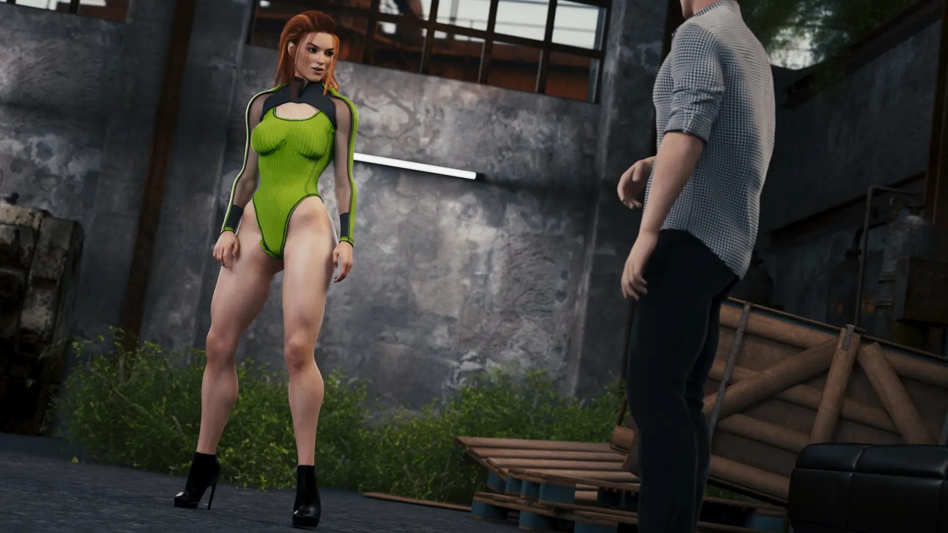 Cybernetic Seduction gameplay screenshot 8 (Ren'Py adult game) by 1Thousand – free download