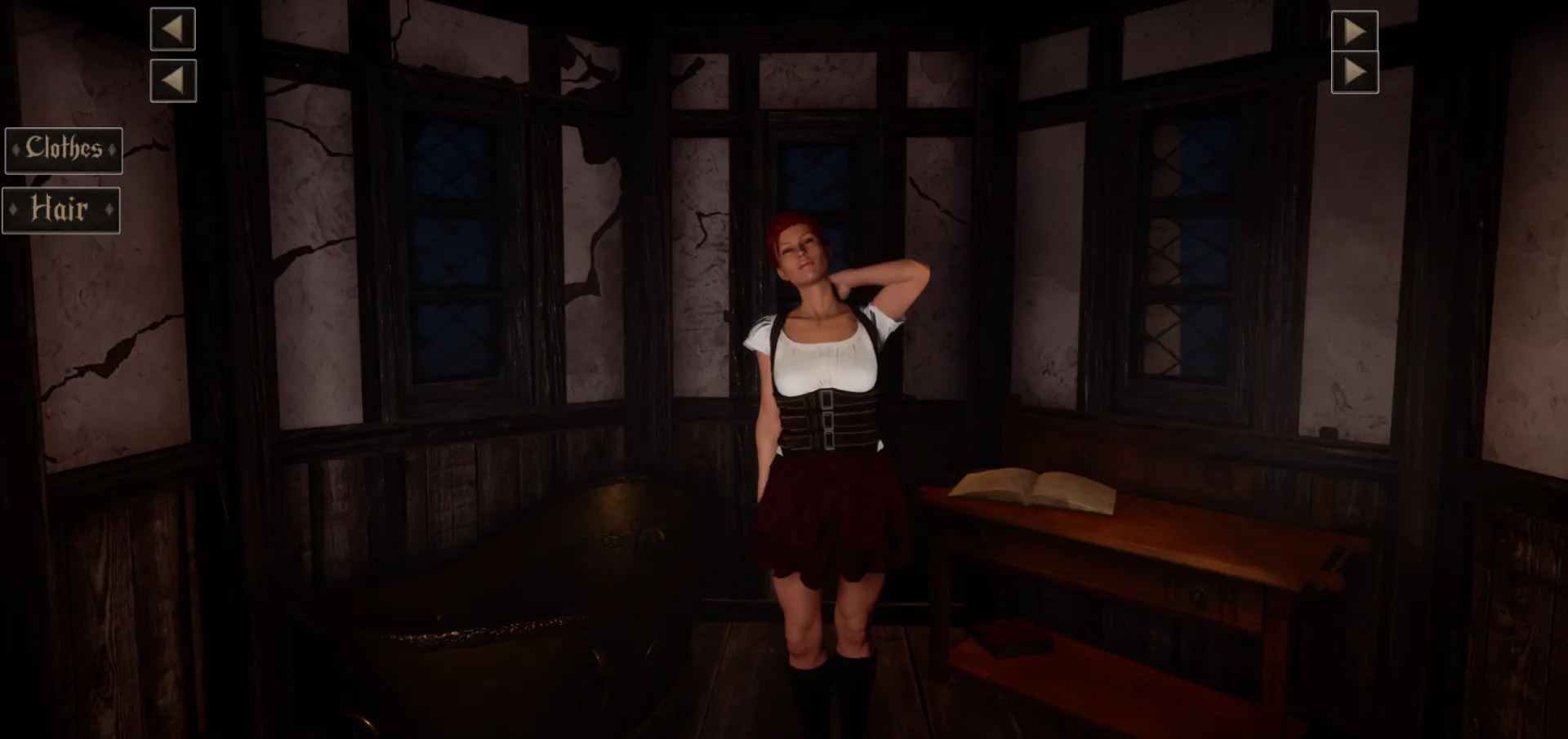 Brothel of Darkness gameplay screenshot 2 (Unreal Engine adult game) by FTR Game Studio Itch – free download