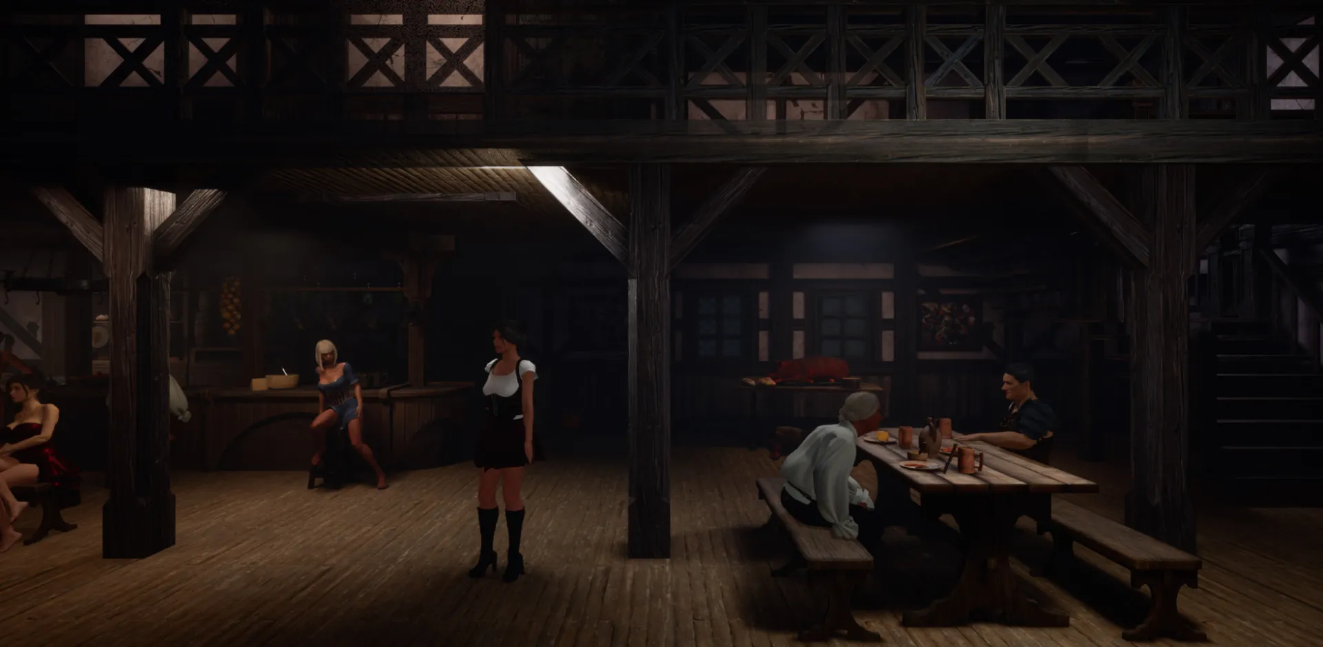 Brothel of Darkness gameplay screenshot 5 (Unreal Engine adult game) by FTR Game Studio Itch – free download