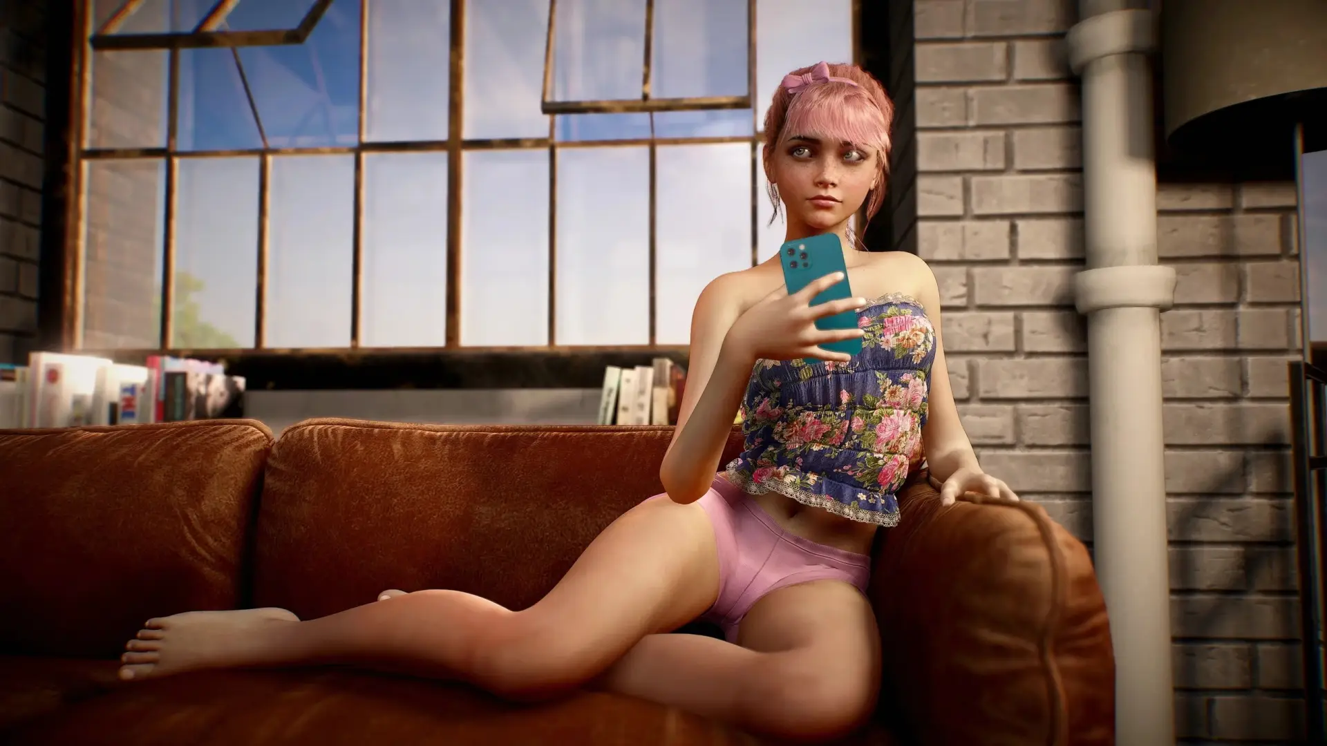 CRUSH College gameplay screenshot 4 (Ren'Py adult game) by Dumb Koala Games – free download