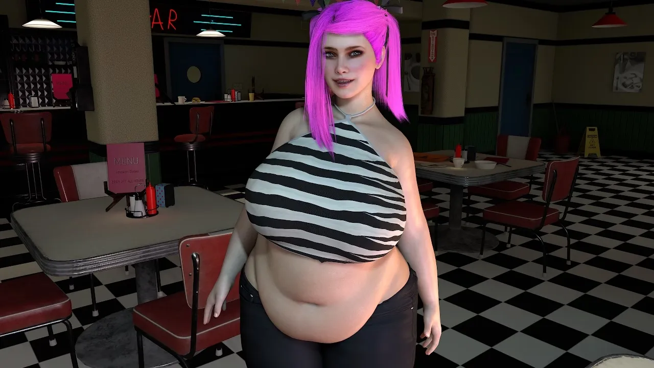 Fattening Career gameplay screenshot 9 (Ren'Py adult game) by Bladerune9 – free download