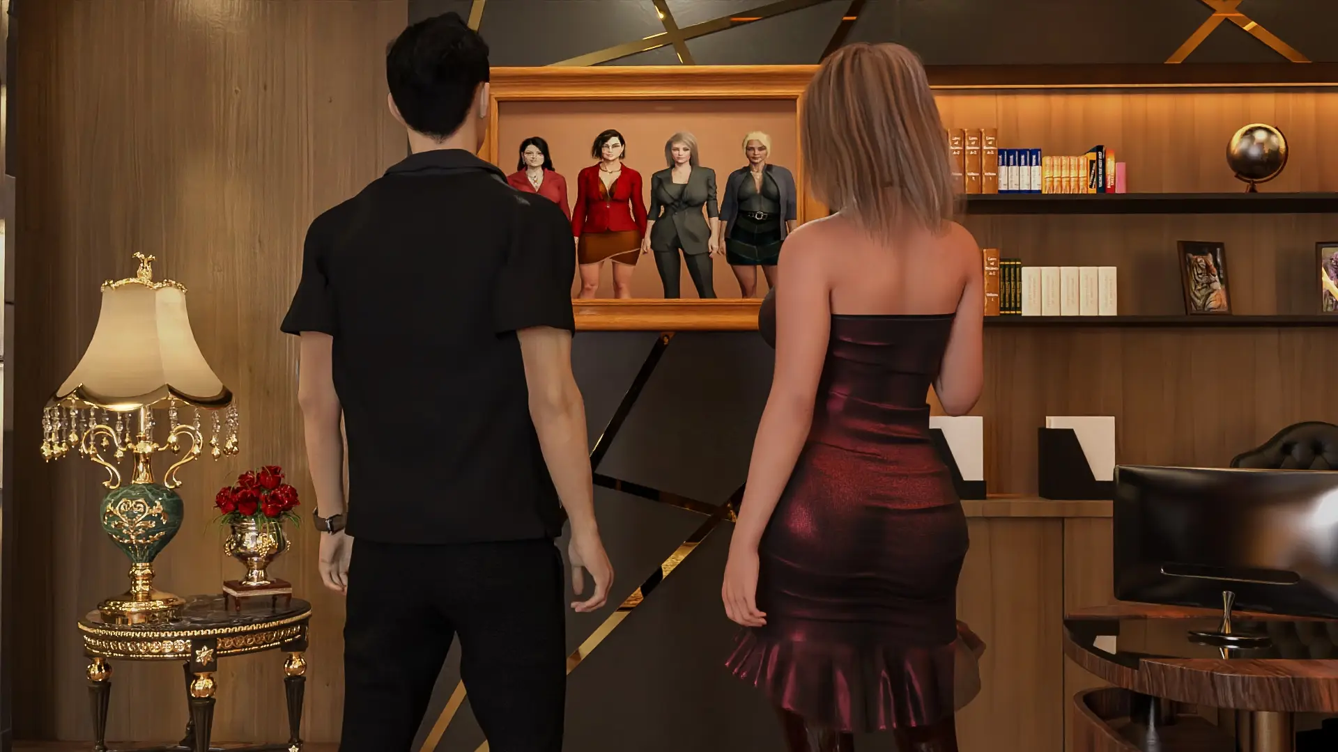 Strong Desire gameplay screenshot 9 (Ren'Py adult game) by TheBlueInk – free download