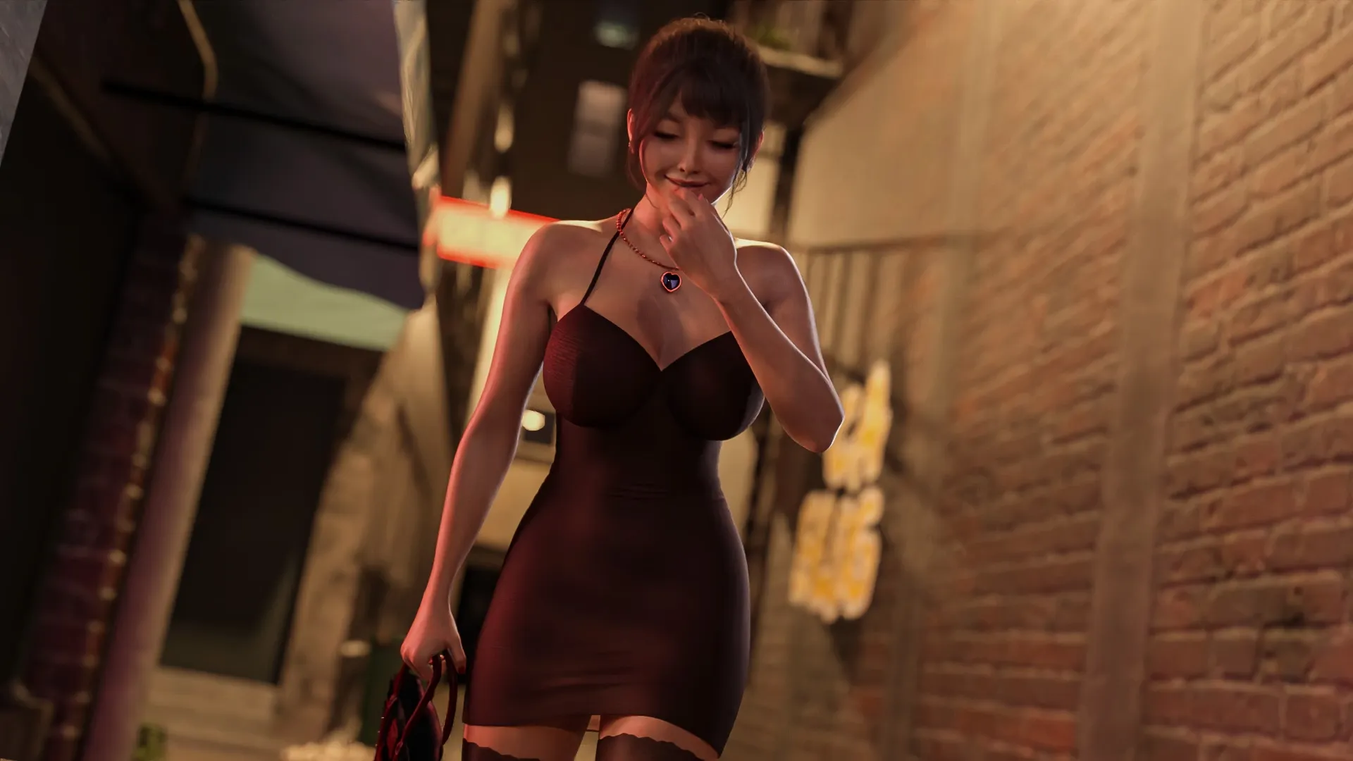 Strong Desire gameplay screenshot 12 (Ren'Py adult game) by TheBlueInk – free download