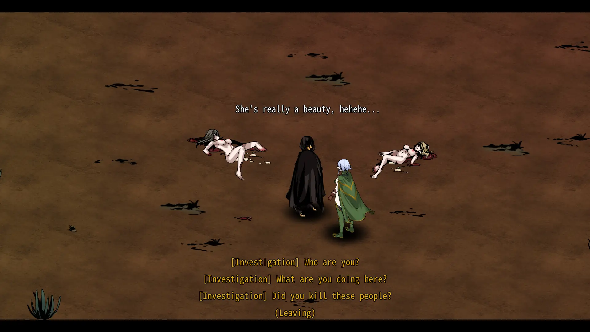 Dark Land Chronicle: The Fallen Elf gameplay screenshot 4 (Ren'Py adult game) by Winterfire Studio – free download