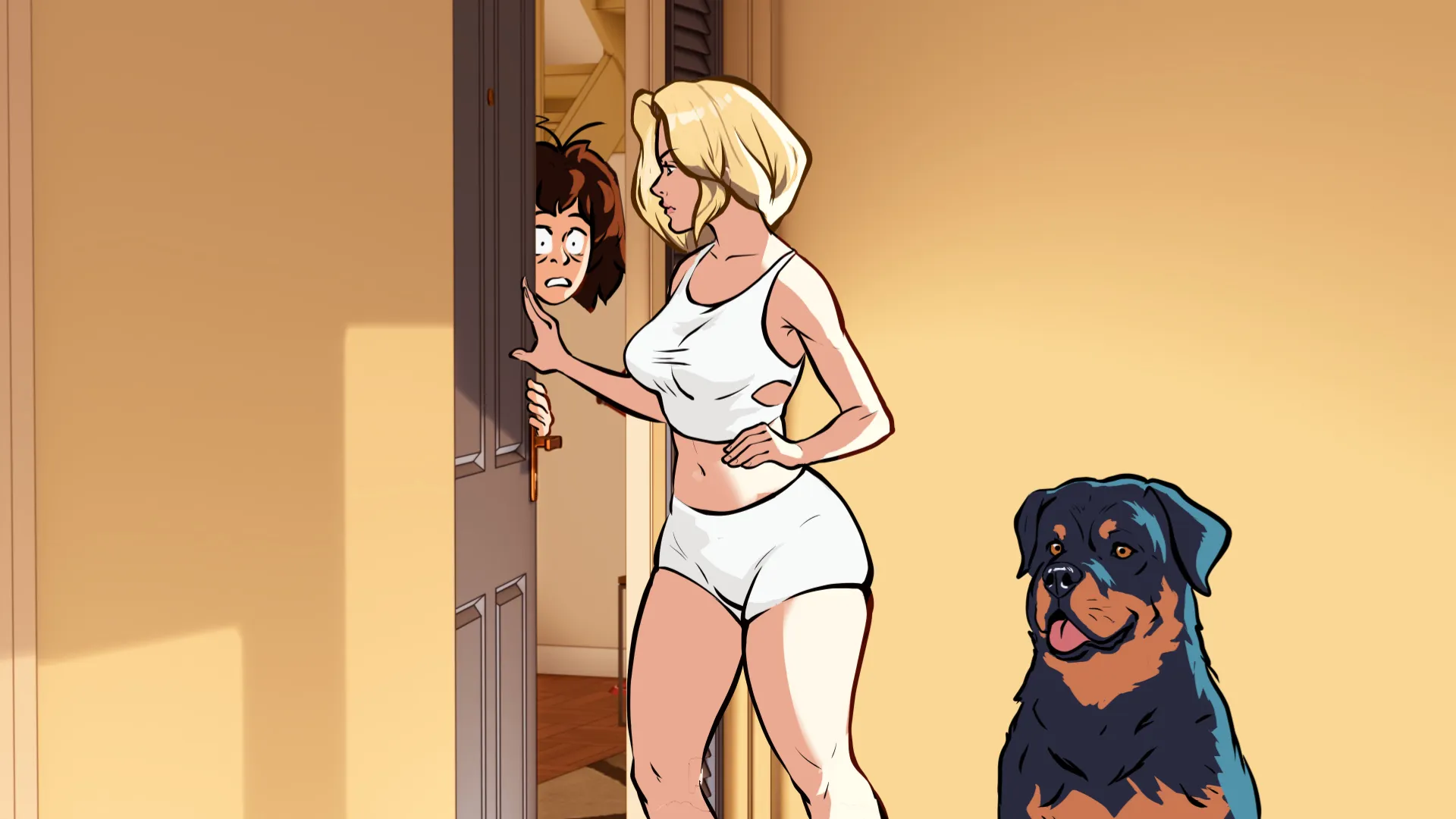 The Martin Experiment gameplay screenshot 2 (Ren'Py adult game) by The Martin Experiment – free download