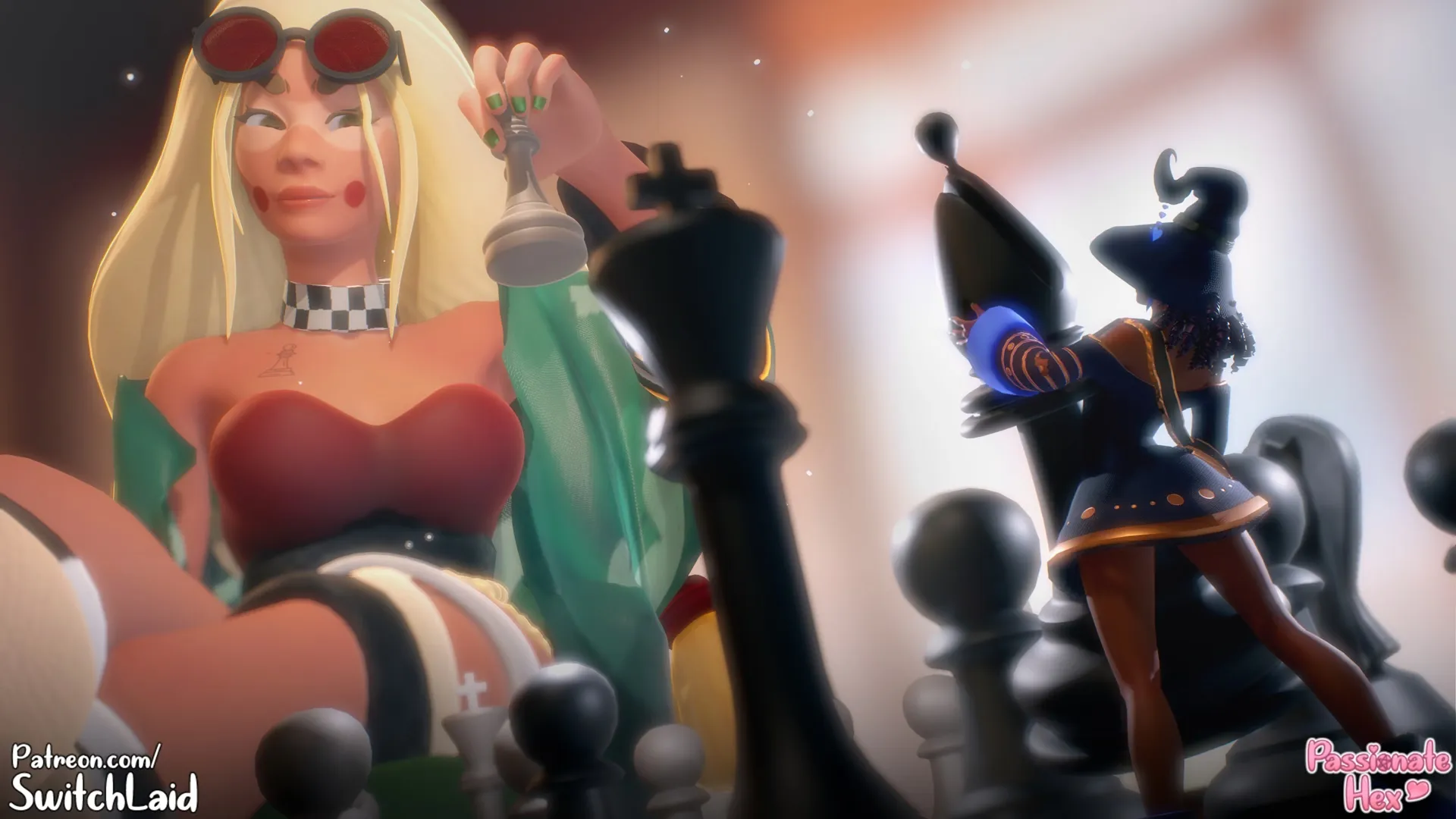 Passionate Hex gameplay screenshot 2 (Unreal Engine adult game) by SwitchLaid – free download