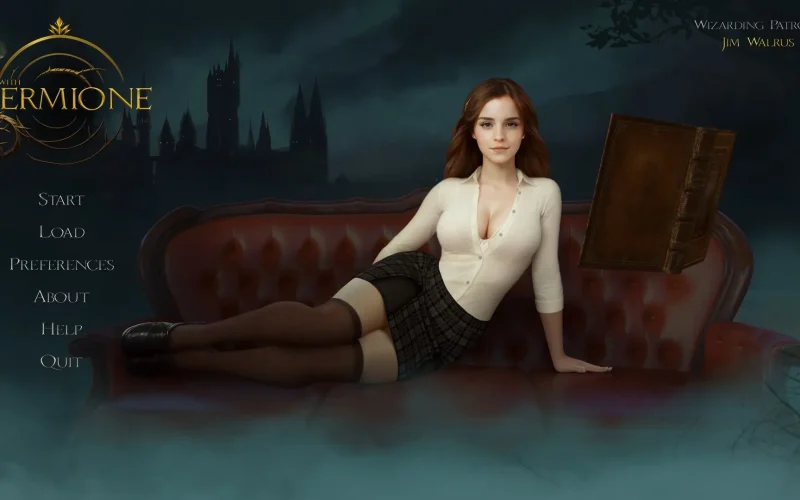 With Hermione cover 0.5.4 – Ren'Py adult game by Kirill Repin free download