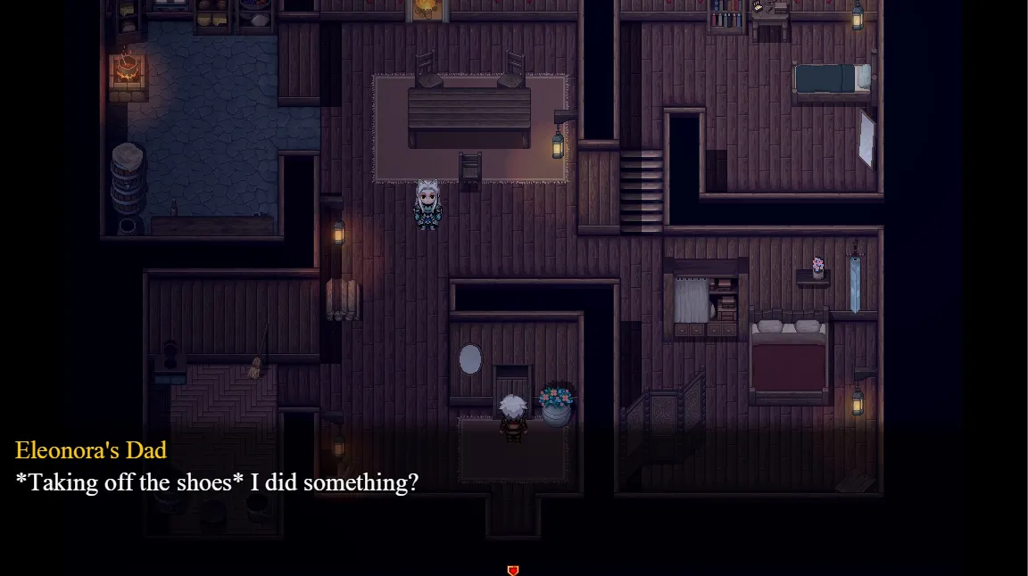The Fox and Devil: Tales of Eleonora gameplay screenshot 1 (RPGM adult game) by Somatra – free download