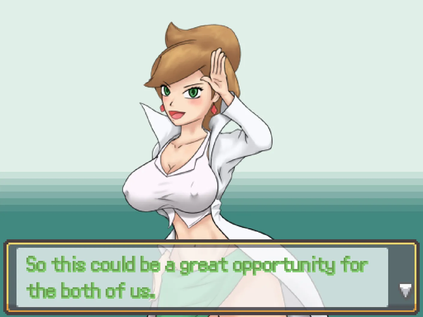 Pokemon Lewd Virus gameplay screenshot 1 (RPGM adult game) by PurpurDawn – free download