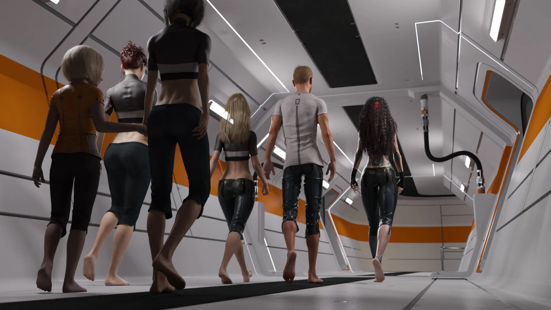Sophie: The Girl from the Zone gameplay screenshot 9 (Ren'Py adult game) by DavyCroquette – free download