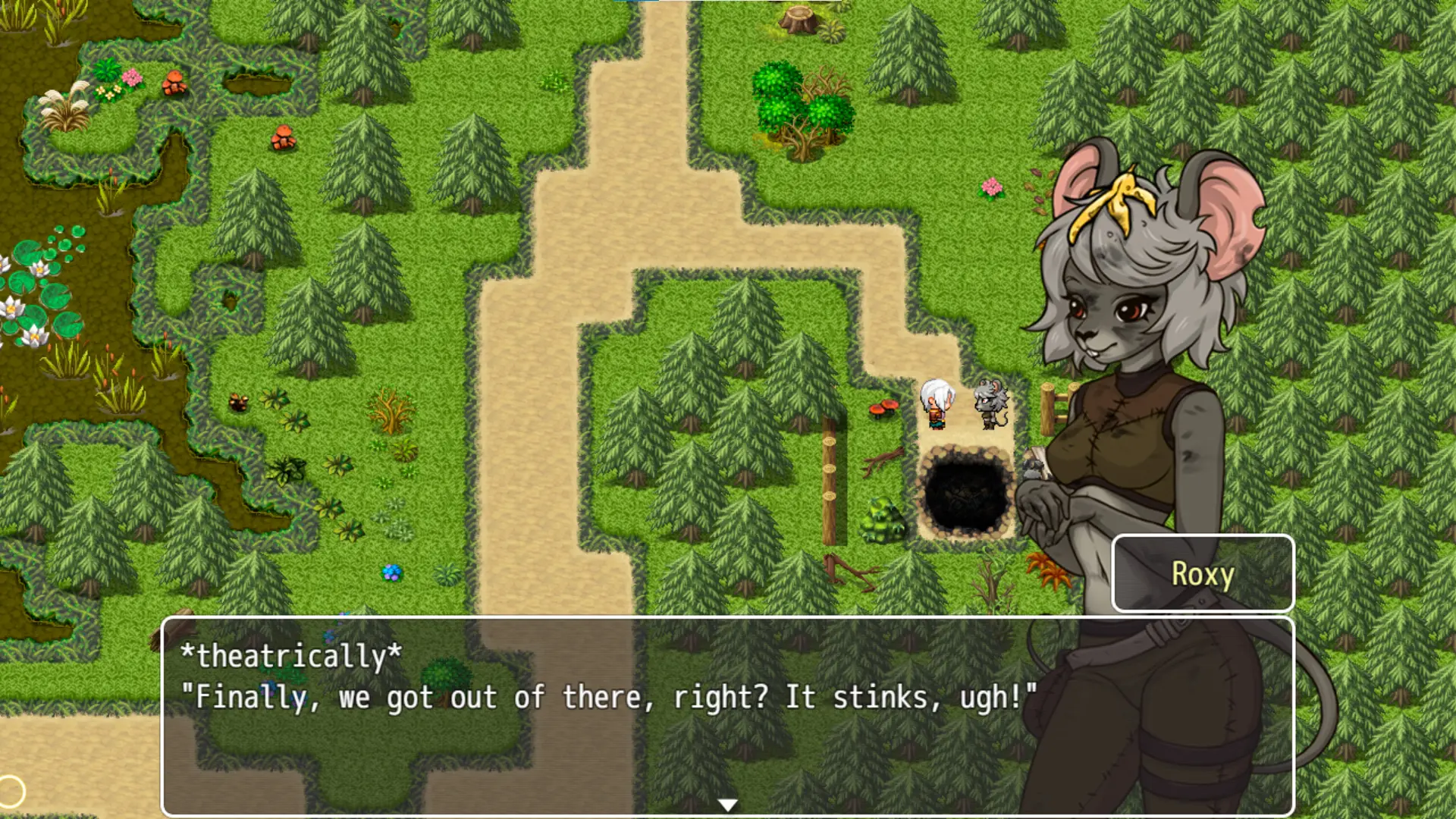 The Forgotten Island gameplay screenshot 13 (RPGM adult game) by FoxTailTale – free download