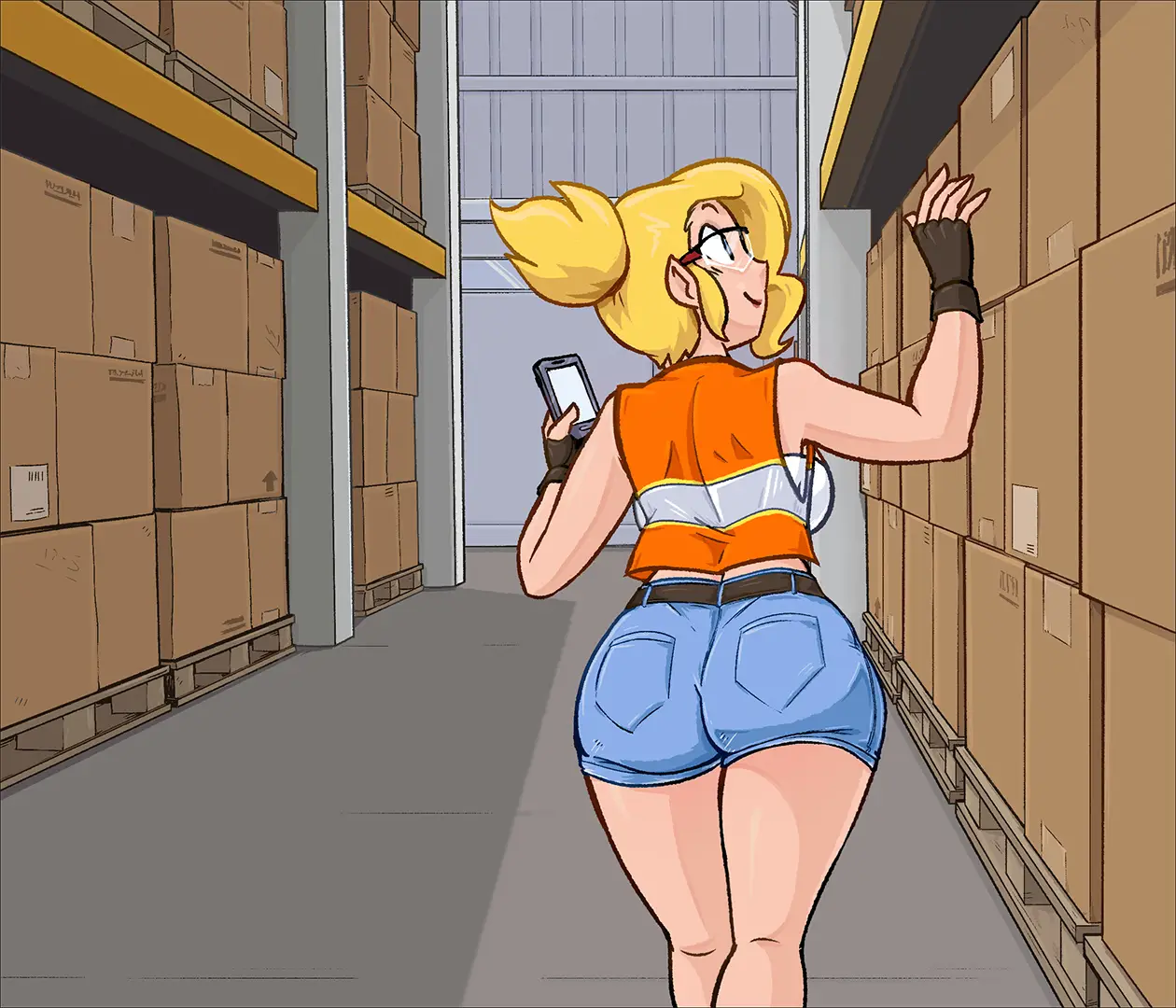 Barely Working gameplay screenshot 17 (Godot adult game) by DPMaker – free download