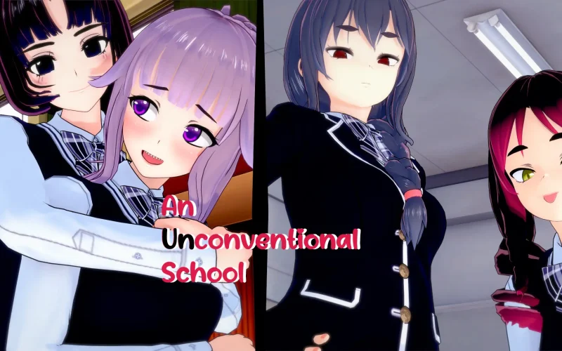 An Unconventional School cover S2 v0.5.5 – Ren'Py adult game by LulluDev free download
