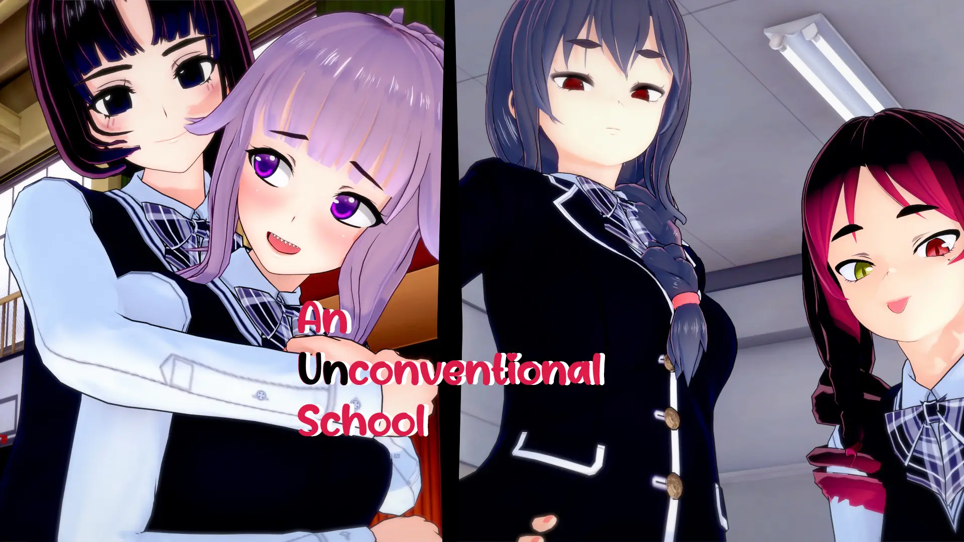 An Unconventional School cover S2 v0.5.5 – Ren'Py adult game by LulluDev free download