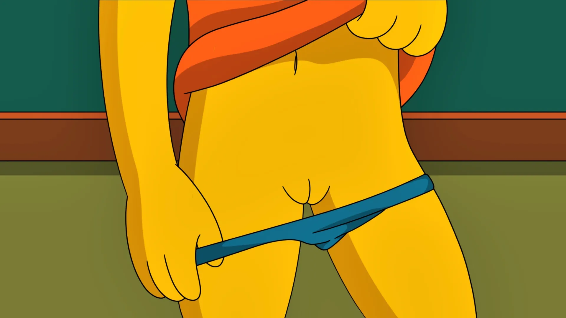 The Simpsons Dating Sim gameplay screenshot 2 (Ren'Py adult game) by SaltyStupidFish – free download