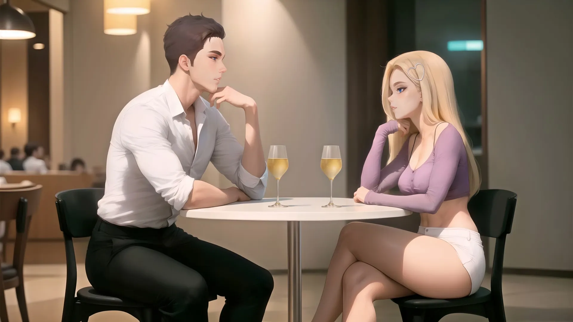 Come Right Inn gameplay screenshot 5 (Ren'Py adult game) by FXLS – free download