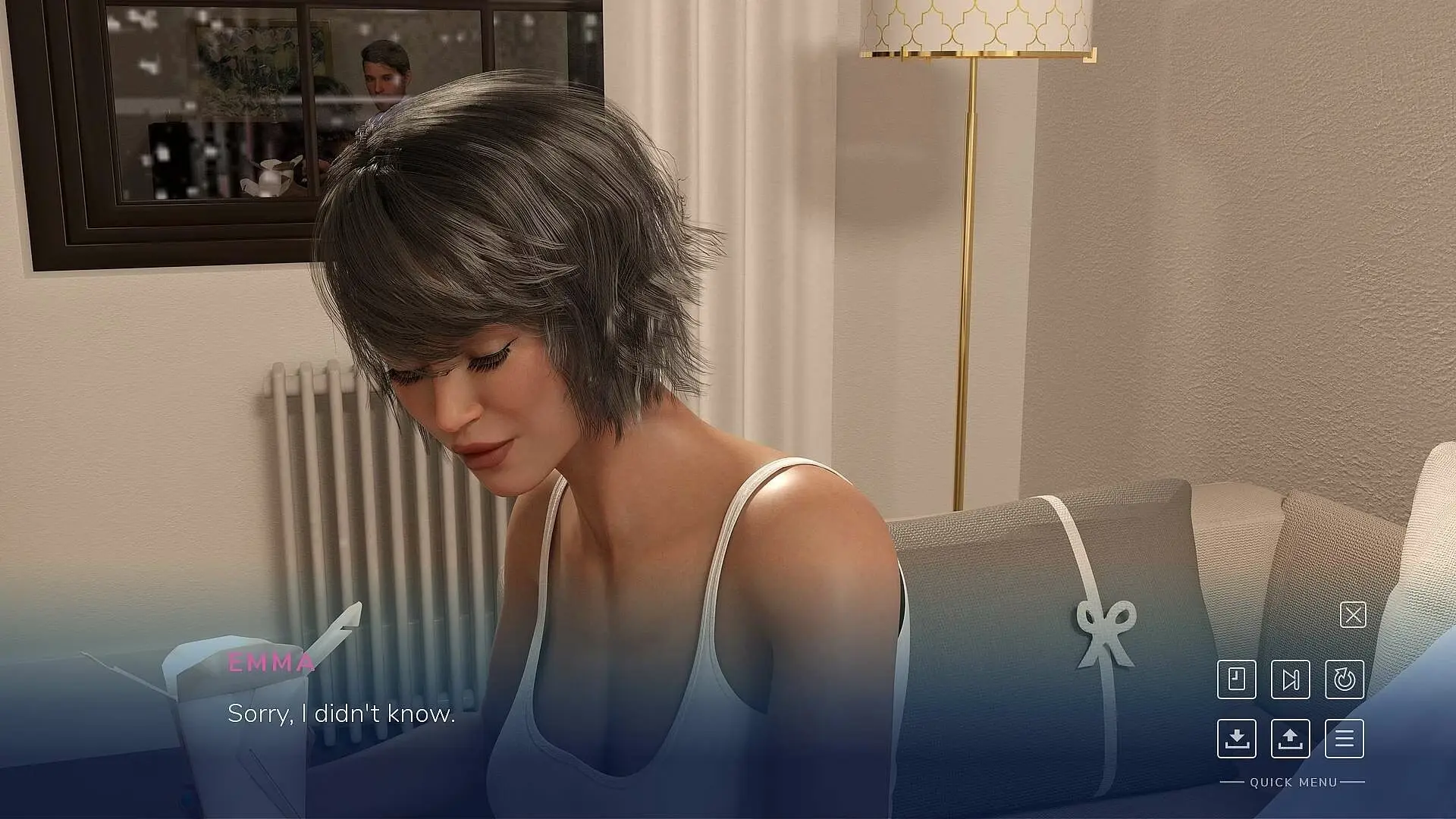 Mirror World gameplay screenshot 19 (Ren'Py adult game) by Profile Games – free download