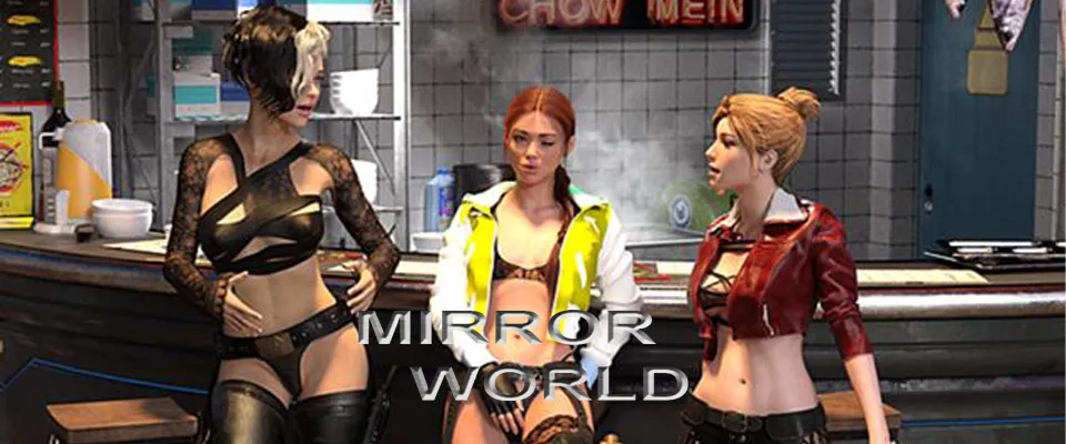 Mirror World cover Demo 1.09 – Ren'Py adult game by Profile Games free download