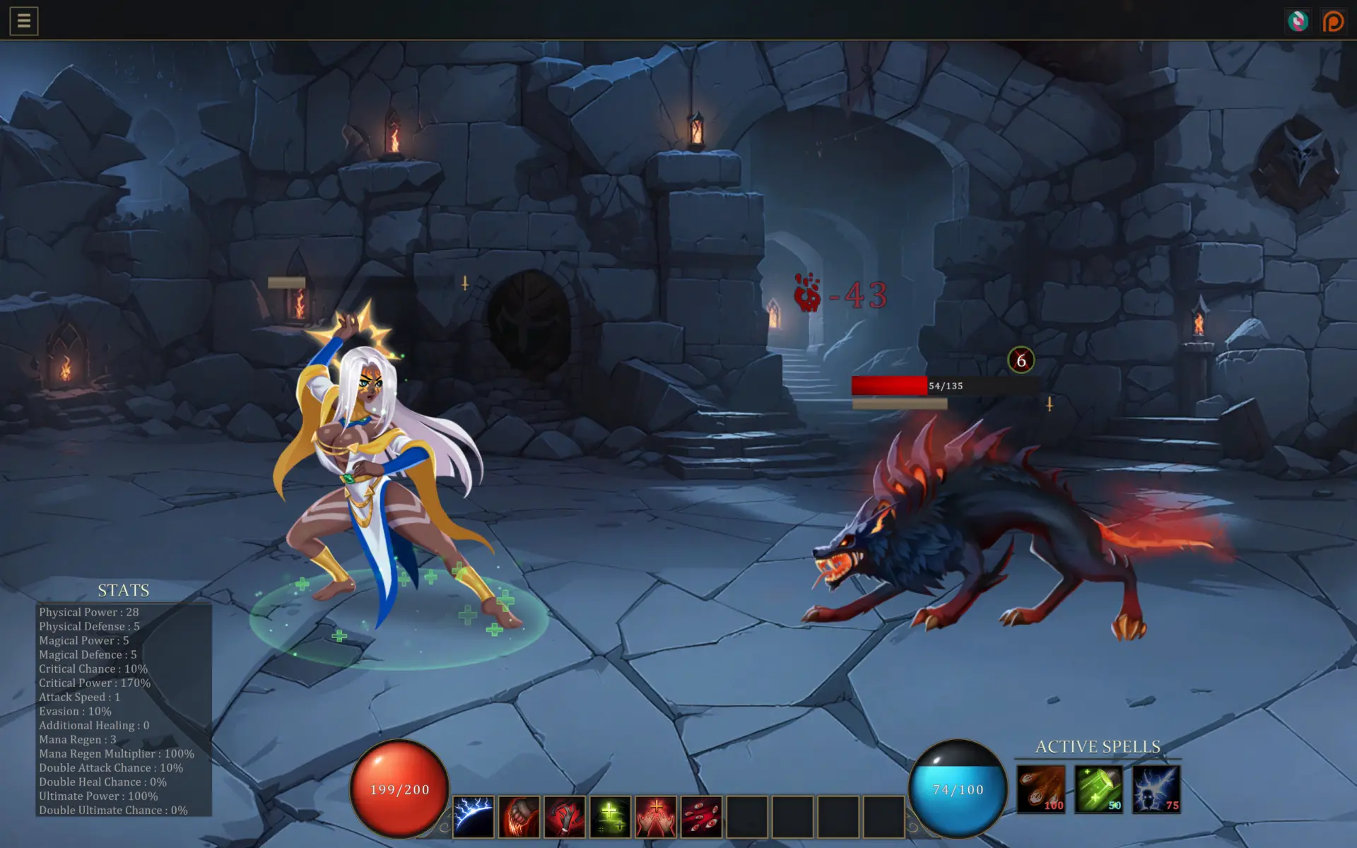 Shana – Priestess of Tona gameplay screenshot 8 (Unity adult game) by Lustration Team – free download